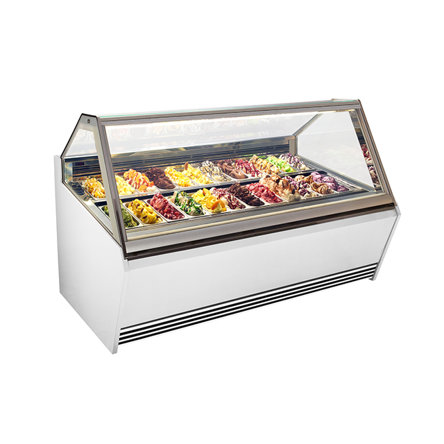 Prosky冰箱冰棒宽使用硬冰淇淋展示柜